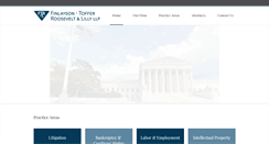 Desktop Screenshot of ftrlfirm.com